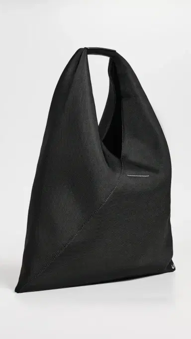 MM6 Maison Margiela Classic Japanese Handbag Black One Size | Thumbnail 4 MM6 Maison Margiela Classic Japanese Handbag Black One Size | Thumbnail 4
