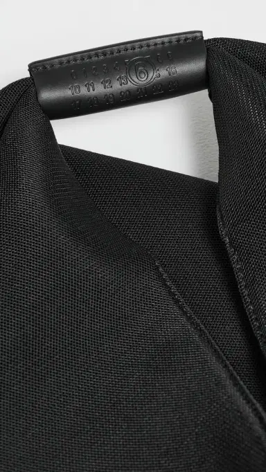 MM6 Maison Margiela Classic Japanese Handbag Black One Size | Thumbnail 5 MM6 Maison Margiela Classic Japanese Handbag Black One Size | Thumbnail 5