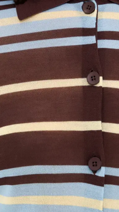 ALIGNE Sue-Ellen Sheer Knitted Top Stripe | Thumbnail 6
