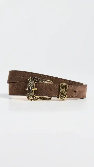 AUREUM No.15 Leather Belt Chocolate M/L | Thumbnail 2