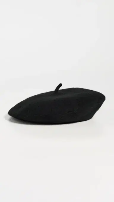 Hat Attack Classic Beret Black One Size | Thumbnail 2 Hat Attack Classic Beret Black One Size | Thumbnail 2