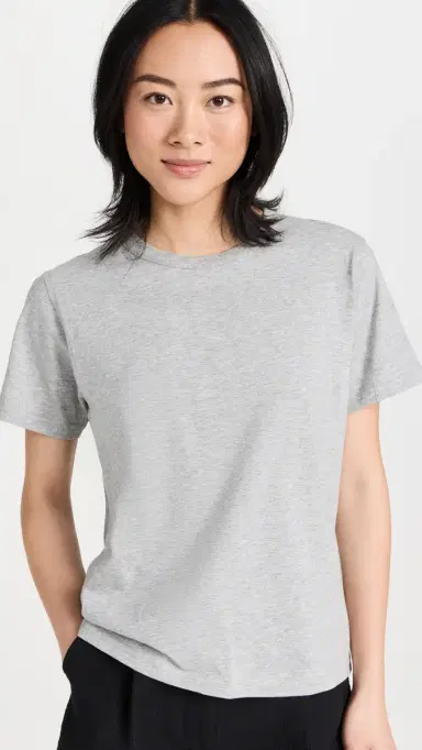 Sold Out NYC The Iconically Soft Perfect Tee in Heather Grey Heather Grey | Thumbnail 2 Sold Out NYC The Iconically Soft Perfect Tee in Heather Grey Heather Grey | Thumbnail 2