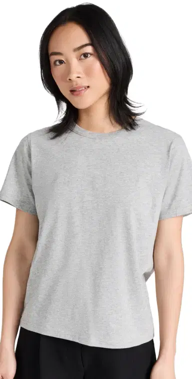 Sold Out NYC The Iconically Soft Perfect Tee in Heather Grey Heather Grey | Thumbnail 1 Sold Out NYC The Iconically Soft Perfect Tee in Heather Grey Heather Grey | Thumbnail 1