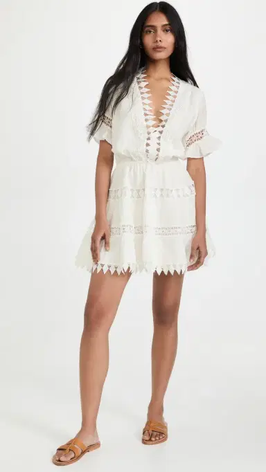 Peixoto Ora Dress White M | Thumbnail 5