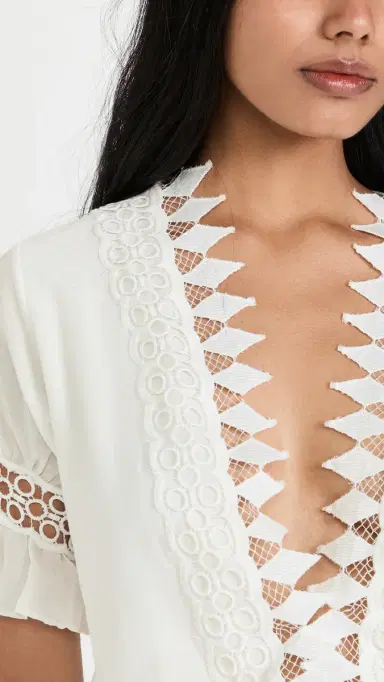 Peixoto Ora Dress White M | Thumbnail 6