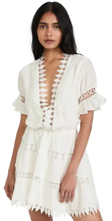 Peixoto Ora Dress White M | Thumbnail 1