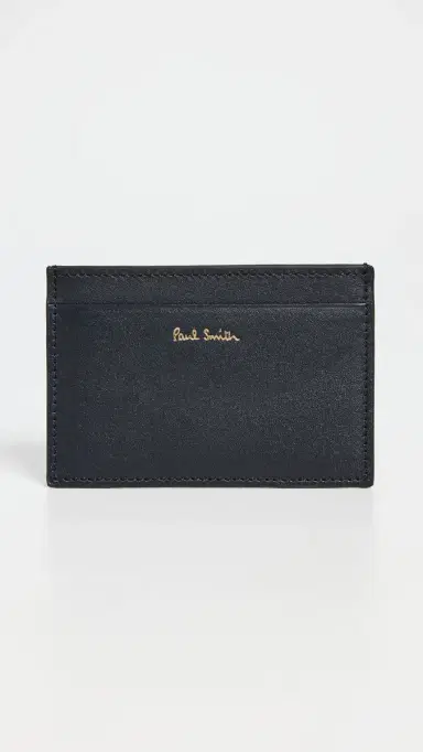 Paul Smith Multi Stripe Card Case Blacks One Size | Thumbnail 4