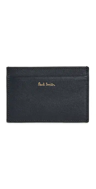 Paul Smith Multi Stripe Card Case Blacks One Size | Thumbnail 1