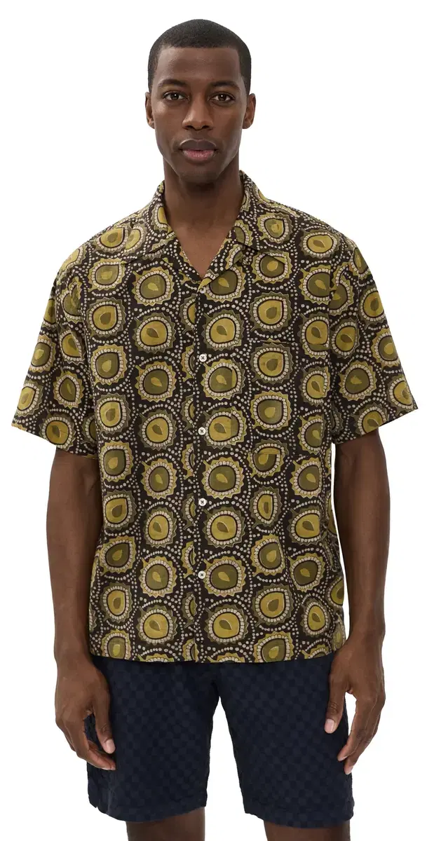 Universal Works Camp Shirt Olive