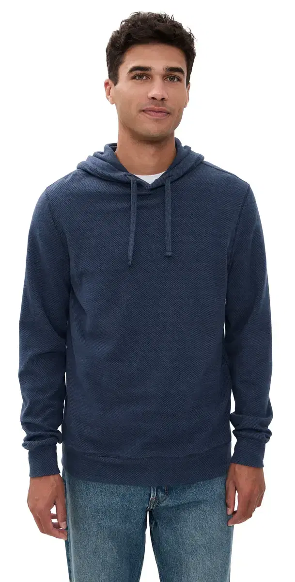 Legend Sweater Hoodie Brighton Navy Twill