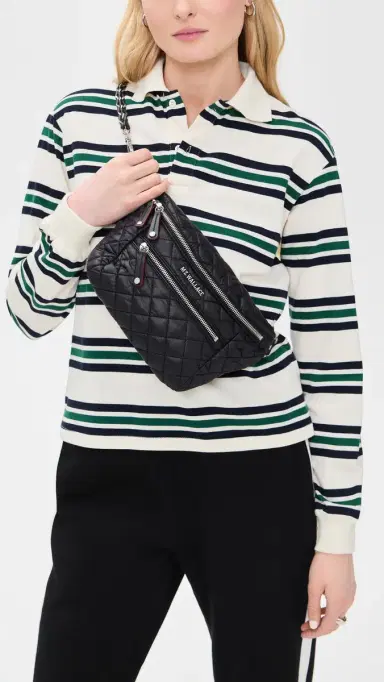 MZ Wallace Small Crosby Sling Bag Black One Size | Thumbnail 3