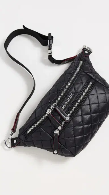 MZ Wallace Small Crosby Sling Bag Black One Size | Thumbnail 5