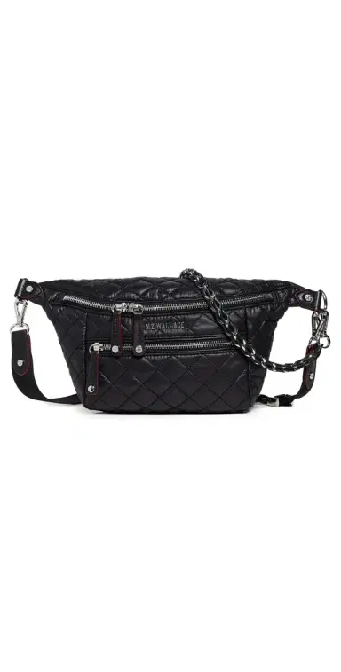 MZ Wallace Small Crosby Sling Bag Black One Size | Thumbnail 1