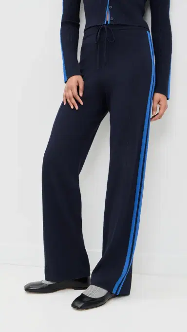 State & Lake Kaia Track Pants Navy/Cobalt L | Thumbnail 3