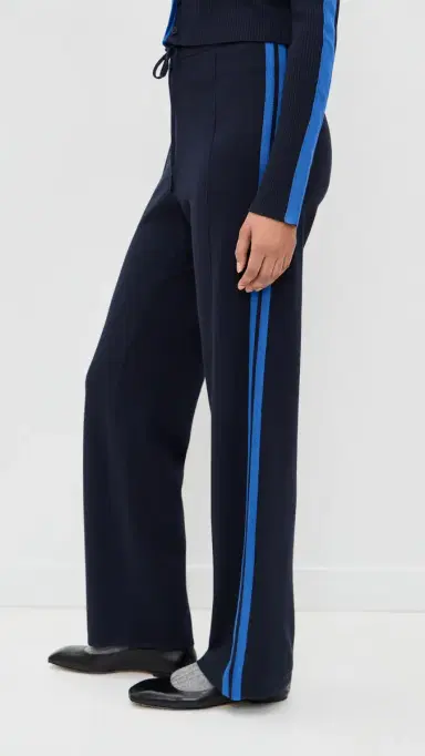 State & Lake Kaia Track Pants Navy/Cobalt L | Thumbnail 5