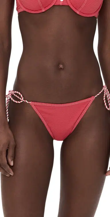 Solid & Striped The Harlow Bikini Bottoms Rooftop Red | Thumbnail 1