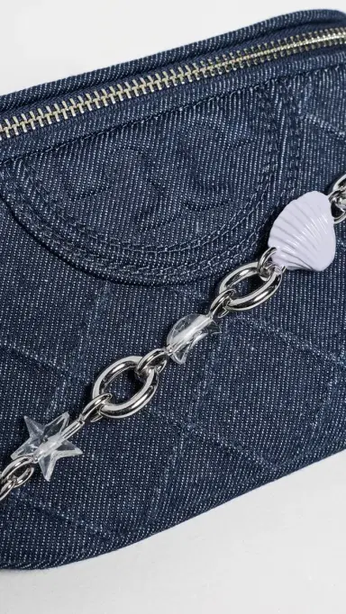 Tory Burch Fleming Denim Charm Belt Bag | Thumbnail 5 Tory Burch Fleming Denim Charm Belt Bag | Thumbnail 5