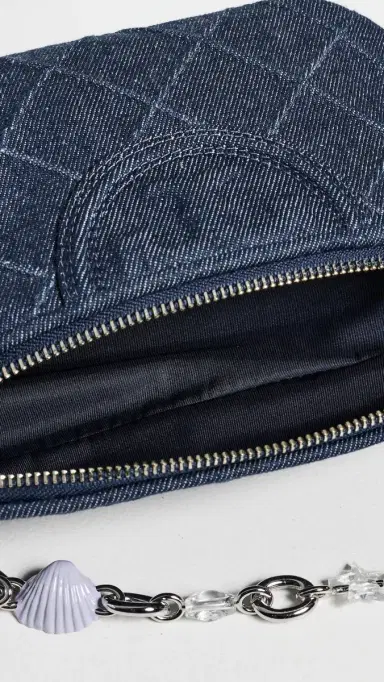 Tory Burch Fleming Denim Charm Belt Bag | Thumbnail 6 Tory Burch Fleming Denim Charm Belt Bag | Thumbnail 6