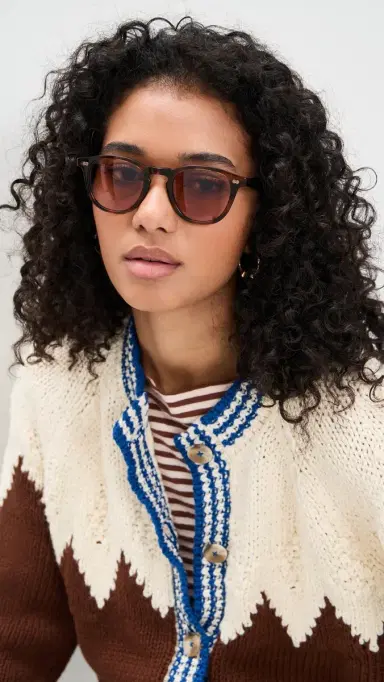 GARRETT LEIGHT Hampton X Sunglasses Spbrnsh/Prdw One Size | Thumbnail 3 GARRETT LEIGHT Hampton X Sunglasses Spbrnsh/Prdw One Size | Thumbnail 3