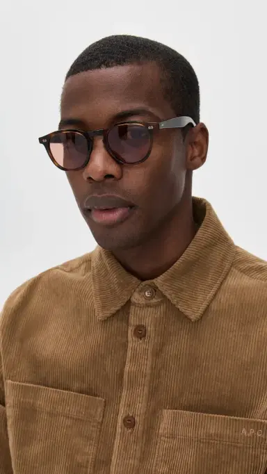 GARRETT LEIGHT Hampton X Sunglasses Spbrnsh/Prdw One Size | Thumbnail 4 GARRETT LEIGHT Hampton X Sunglasses Spbrnsh/Prdw One Size | Thumbnail 4