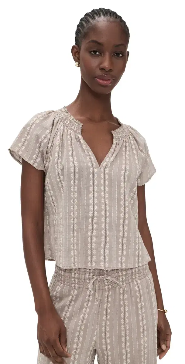 Splendid eadow Blouse Light Wicker