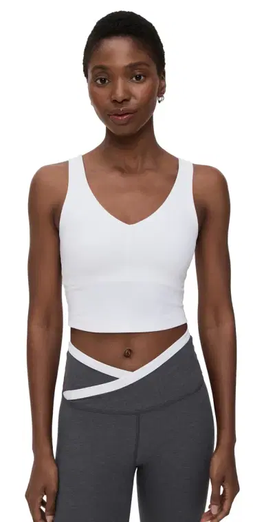 Beyond Yoga Spacedye Good Day Cropped Tank White | Thumbnail 1 Beyond Yoga Spacedye Good Day Cropped Tank White | Thumbnail 1