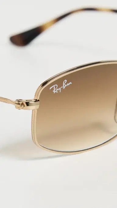 Ray-Ban RB3832 Rectangular Metal Sunglasses | Thumbnail 5 Ray-Ban RB3832 Rectangular Metal Sunglasses | Thumbnail 5