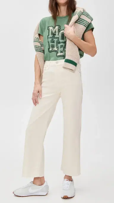 Mother Petite Lil Rambler Zip Ankle Jeans | Thumbnail 5 Mother Petite Lil Rambler Zip Ankle Jeans | Thumbnail 5