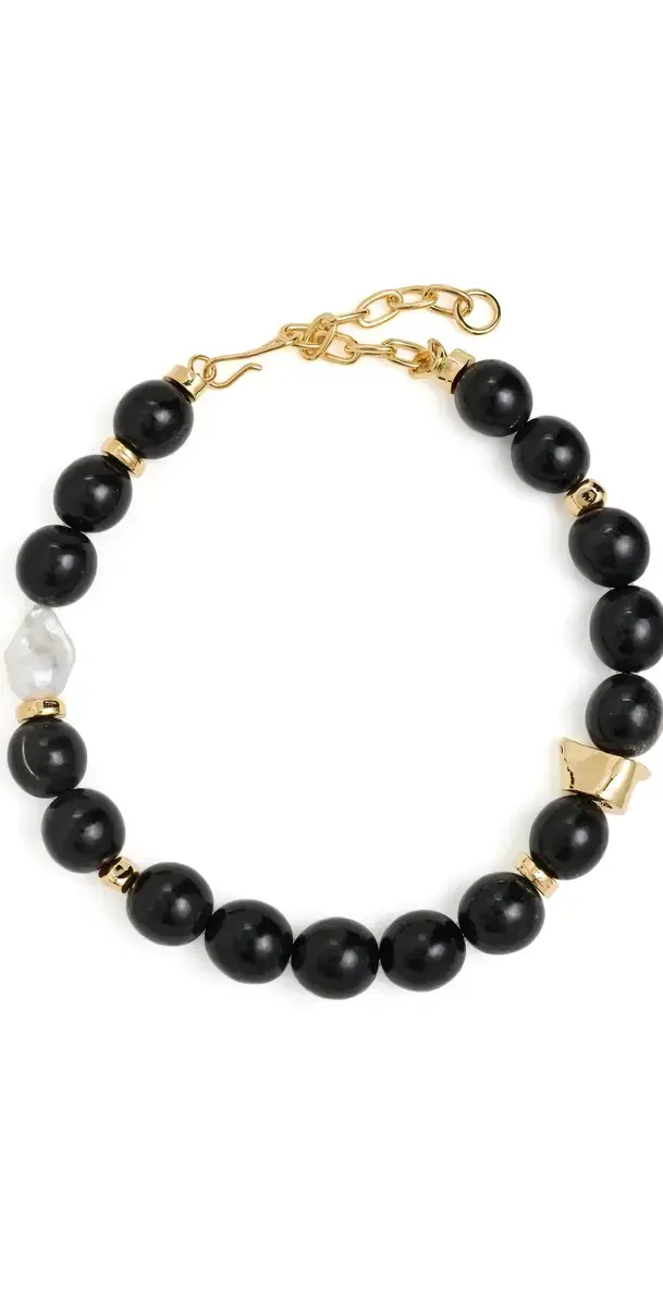 Oria Necklace Black One Size