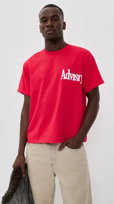 Advisry Dot Logo Tee Red L | Thumbnail 2 Advisry Dot Logo Tee Red L | Thumbnail 2