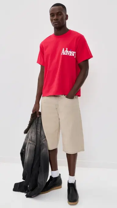 Advisry Dot Logo Tee Red L | Thumbnail 5 Advisry Dot Logo Tee Red L | Thumbnail 5