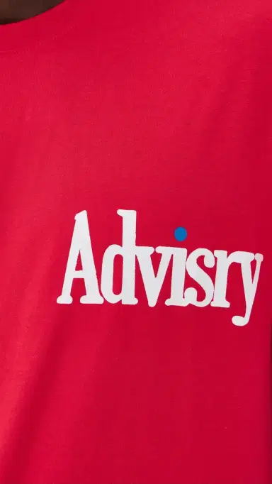 Advisry Dot Logo Tee Red L | Thumbnail 6 Advisry Dot Logo Tee Red L | Thumbnail 6