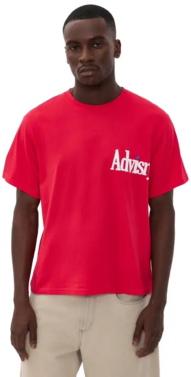 Dot ogo Tee Red