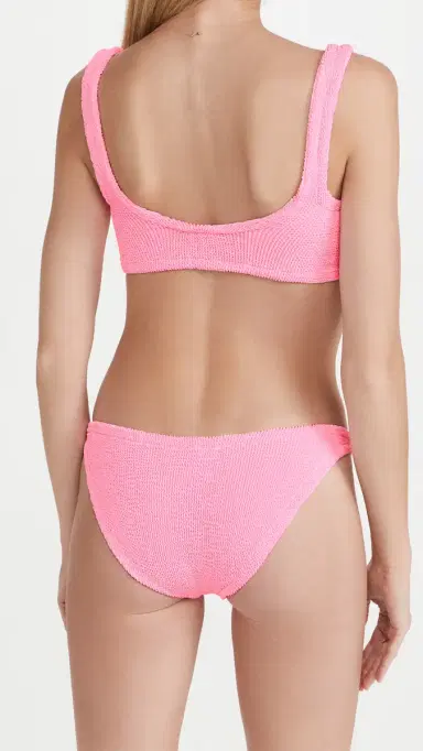 Hunza G Xandra Bikini Set Bubblegum One Size | Thumbnail 3