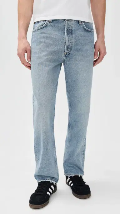 AGOLDE 90s Relaxed Straight Leg Jeans - 30 Force 29 | Thumbnail 2