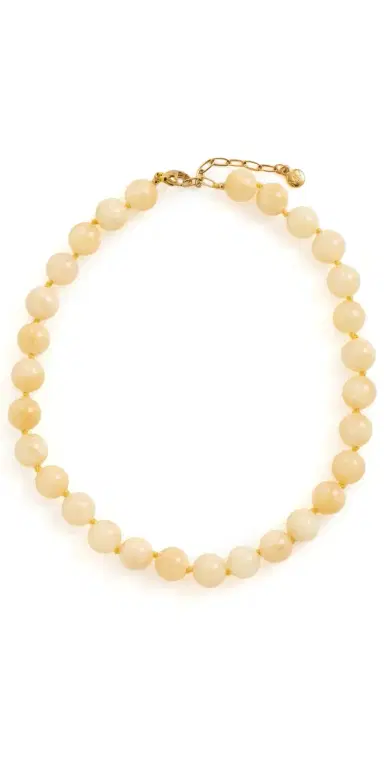 MAYAMAR Lucky Beige Necklace Beige One Size | Thumbnail 1