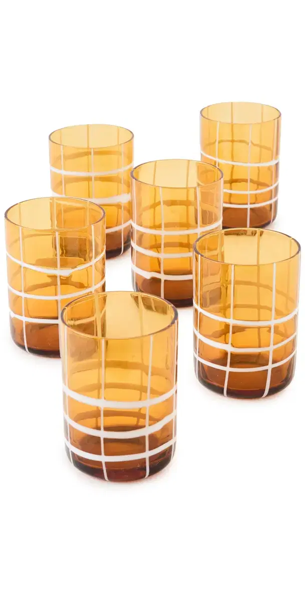 Zafferano Twiddle Tumblers Set of 6