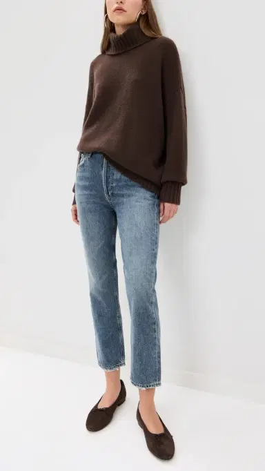 AGOLDE Riley High Rise Straight Crop Jeans | Thumbnail 2 AGOLDE Riley High Rise Straight Crop Jeans | Thumbnail 2
