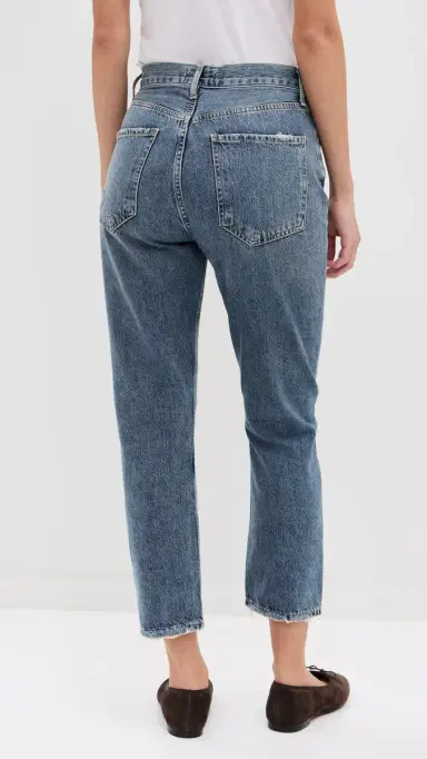 AGOLDE Riley High Rise Straight Crop Jeans | Thumbnail 4 AGOLDE Riley High Rise Straight Crop Jeans | Thumbnail 4