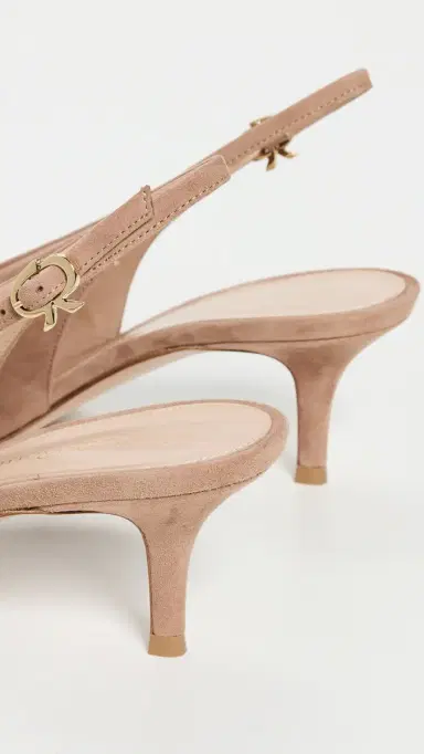 Gianvito Rossi Robbie Sling Camoscio 55mm Praline | Thumbnail 4 Gianvito Rossi Robbie Sling Camoscio 55mm Praline | Thumbnail 4