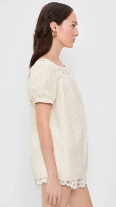 Posse Marilyn Blouse Rainbow Polka Dot | Thumbnail 4 Posse Marilyn Blouse Rainbow Polka Dot | Thumbnail 4