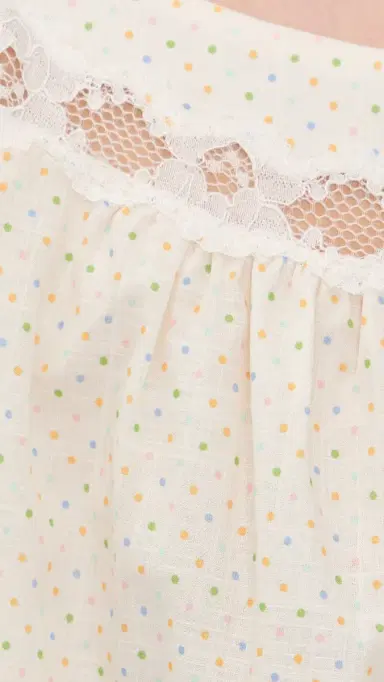Posse Marilyn Blouse Rainbow Polka Dot | Thumbnail 6 Posse Marilyn Blouse Rainbow Polka Dot | Thumbnail 6