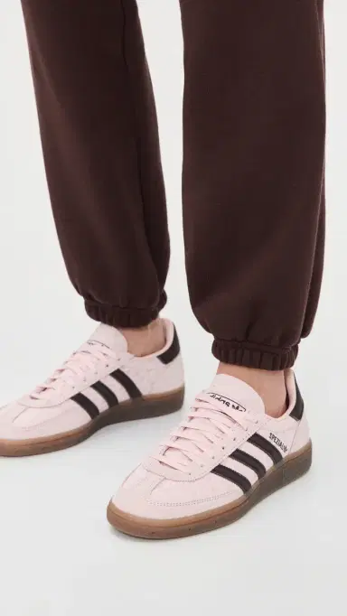 Adidas Handball Spezial Sneakers Sandy Pink/Aurora Coffee/Gum | Thumbnail 3 Adidas Handball Spezial Sneakers Sandy Pink/Aurora Coffee/Gum | Thumbnail 3
