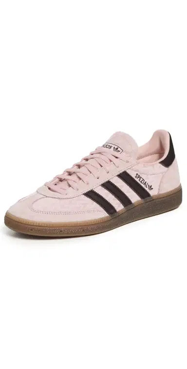 Adidas Handball Spezial Sneakers Sandy Pink/Aurora Coffee/Gum | Thumbnail 1 Adidas Handball Spezial Sneakers Sandy Pink/Aurora Coffee/Gum | Thumbnail 1