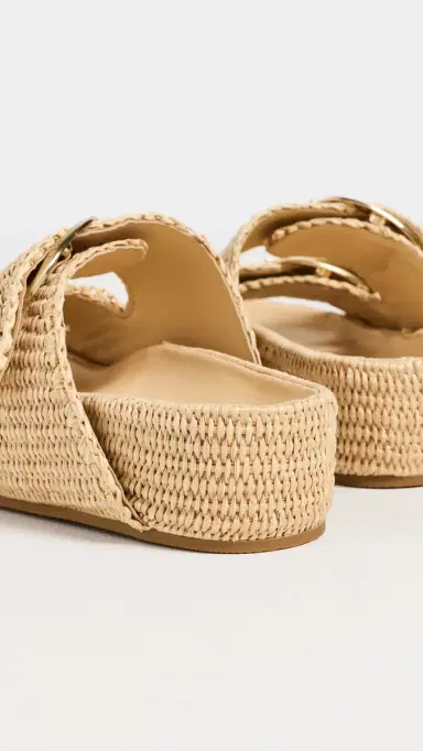 Loeffler Randall Nico Sandals Natural Raffia 9 | Thumbnail 4