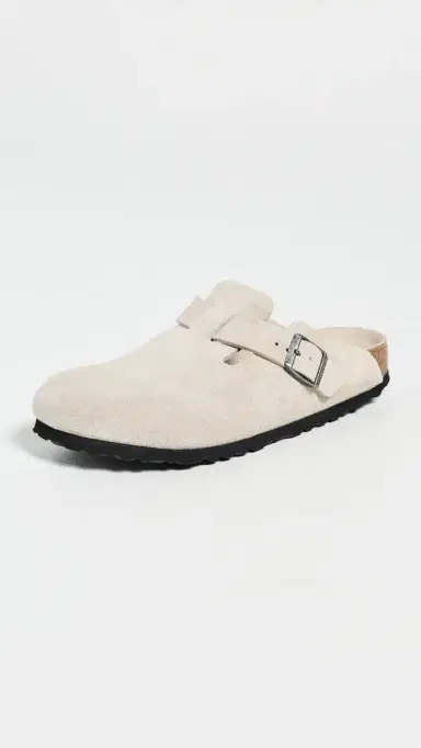 Birkenstock Boston Soft Footbed Clogs Oyster 40 | Thumbnail 2 Birkenstock Boston Soft Footbed Clogs Oyster 40 | Thumbnail 2