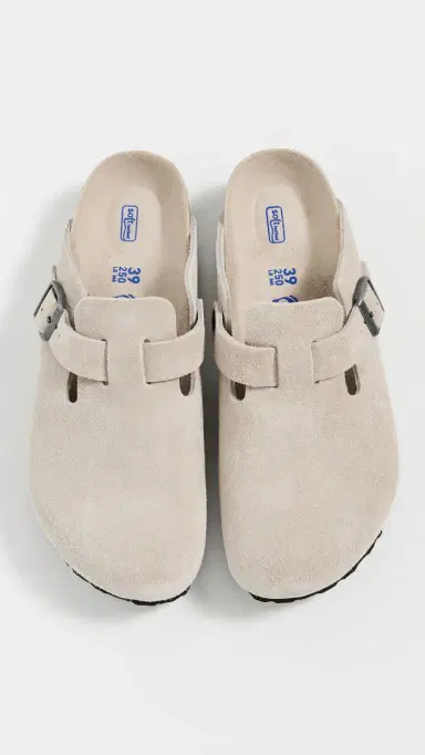 Birkenstock Boston Soft Footbed Clogs Oyster 40 | Thumbnail 5 Birkenstock Boston Soft Footbed Clogs Oyster 40 | Thumbnail 5