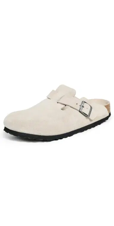 Birkenstock Boston Soft Footbed Clogs Oyster 40 | Thumbnail 1 Birkenstock Boston Soft Footbed Clogs Oyster 40 | Thumbnail 1