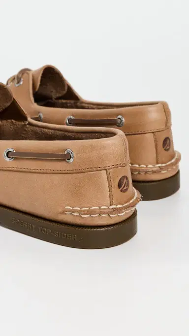 Sperry Authentic Original 2 Eye Leather Boat Shoes Royal Brown 9 | Thumbnail 4
