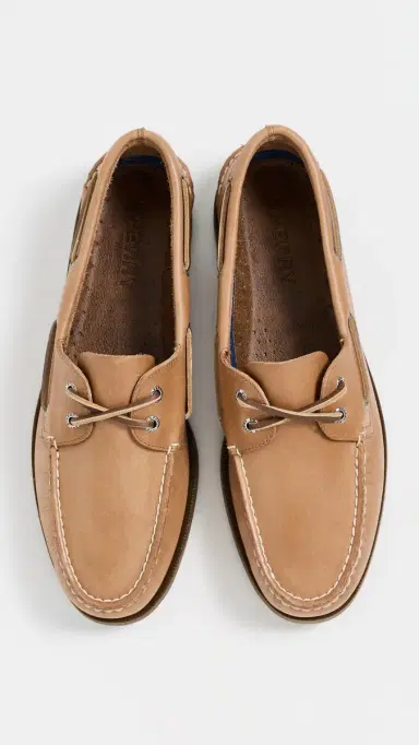 Sperry Authentic Original 2 Eye Leather Boat Shoes Royal Brown 9 | Thumbnail 5